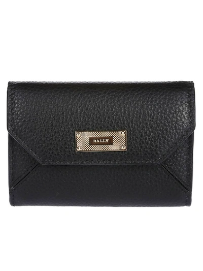 Bally Lenor Suzy French Wallet In Black