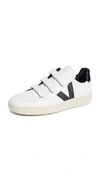 VEJA V-LOCK LEATHER SNEAKERS,VEJAA30234