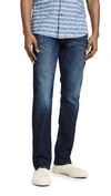 7 FOR ALL MANKIND STRAIGHT FIT AIRWEFT JEANS IN COMMOTION