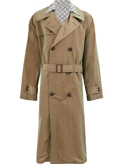 Maison Margiela Classic Trench Coat - 绿色 In Green
