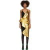 GUCCI GUCCI GOLD LAME DRESS