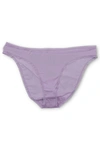 On Gossamer Mesh Bikini In Lilac