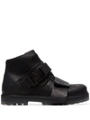 RICK OWENS X BIRKENSTOCK ROTTERHIKER FLAT BOOTS