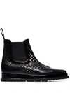 SACAI MESH-STYLE CHELSEA BOOTS