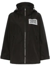 BURBERRY BURBERRY MILLPORT HOODED RAINCOAT - 黑色