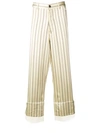 ANN DEMEULEMEESTER STRIPED TROUSERS