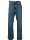 OUR LEGACY OUR LEGACY WIDE LEG JEANS - 蓝色