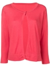 Sottomettimi Knitted Cardigan In Red