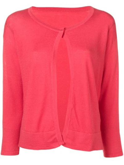 Sottomettimi Knitted Cardigan In Red