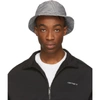 PAA PAA BLACK AND WHITE GINGHAM BUCKET HAT