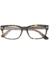 TOM FORD TOM FORD EYEWEAR SOFT SQUARE OPTICAL FRAMES - BROWN