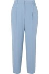 BRUNELLO CUCINELLI CROPPED WOOL-BLEND trousers