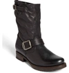 Frye Women's Veronica Short Leather Boots Women's Shoes In Black Leather