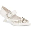 JEFFREY CAMPBELL OTELIA CRYSTAL EMBELLISHED PUMP,OTELIA-J