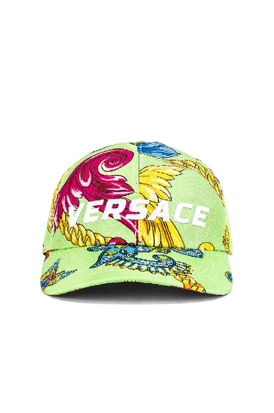 Versace 帽类 In Verde & Stampa