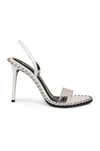 Alexander Wang Studded Sling-back Sandals In White