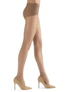 Natori Shimmer Sheer Control-top Tights In Nude