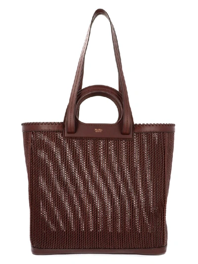 Max Mara Queen Bag In Brown