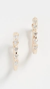 ADINA REYTER 14k Diamond Huggie Earrings,ADINA20268