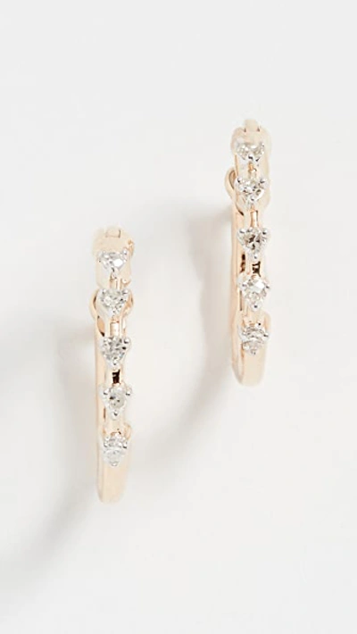 Adina Reyter 14k Diamond Huggie Earrings In Gold