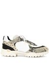 ALYX SNAKE PRINT EFFECT trainers