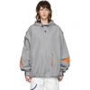 ADER ERROR ADER ERROR SSENSE EXCLUSIVE GREY ASCC ANORAK JACKET