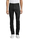 BALMAIN Studded Moto Jeans