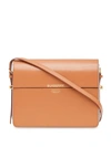 BURBERRY LARGE TWO-TONE LEATHER GRACE BAG