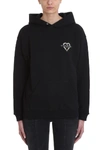 GIVENCHY HEART LOGO PATCH HOODIE SWEATSHIRT,10918890