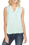 VINCE CAMUTO RUMPLED SATIN BLOUSE,9129166