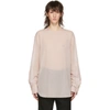 ANN DEMEULEMEESTER ANN DEMEULEMEESTER PINK TIRIEL BLOUSE