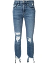 3X1 STRAIGHT AUTHENTIC CROPPED JEANS