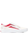 Vans Bowie Lightning Sneakers In White