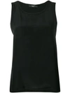 Weekend Max Mara Bead Embellished Top - Black In Black