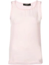 WEEKEND MAX MARA WEEKEND MAX MARA TOP MIT PERLEN - ROSA