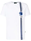 Cavalli Class Logo Print T-shirt In White