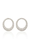 ANITA KO GALAXY 18K WHITE GOLD DIAMOND EARRINGS,748567