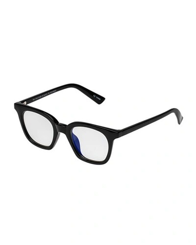 THE BOOK CLUB THE SNATCHER IN BLACK TIE CAT-EYE READING GLASSES,PROD220520018