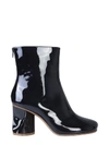 MAISON MARGIELA ANKLE BOOTS WITH CRUSHED HEEL,S39WU0139 P2495T8013