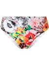 VERSACE FLORAL PRINT BIKINI BOTTOM