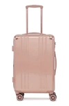 CALPAK AMBEUR 20-INCH ROLLING SPINNER CARRY-ON - PINK,LAM1020