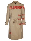 BURBERRY BURBERRY HORSEFERRY BELTED COAT