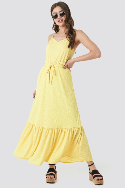 Trendyol Tulum Maxi Dress - Yellow