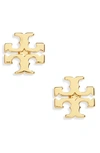 Tory Burch Gold Brass Earrings In Not Applicable