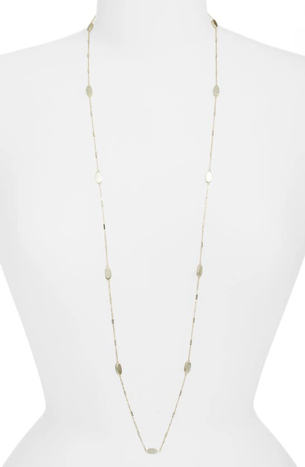 Kendra Scott Franklin Long Strand Necklace In Gold ModeSens