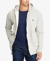 Polo Ralph Lauren Classic Fleece Hoodie In Gray Heather