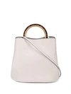 MARNI MARNI PANNIER TOTE BAG - 白色