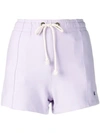 CHAMPION CHAMPION SHORTS MIT LOGO - LILA