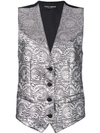 DOLCE & GABBANA BAROQUE WAISTCOAT