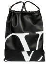 VALENTINO GARAVANI LOGO BACKPACK,10920738